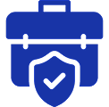 Secure business symbol